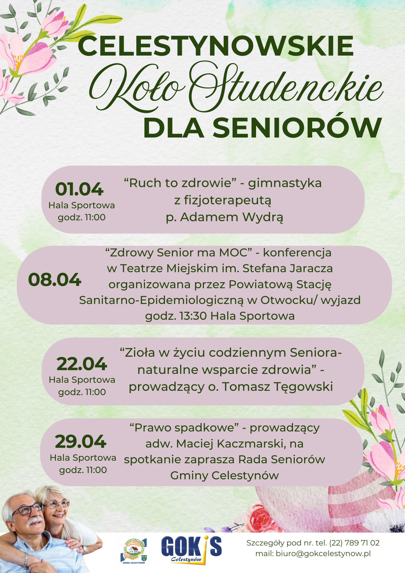 Harmonogram koło studenckie